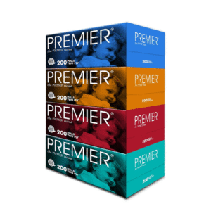 PREMIER FACIAL TISSUE BOX 2PLY 4X200S