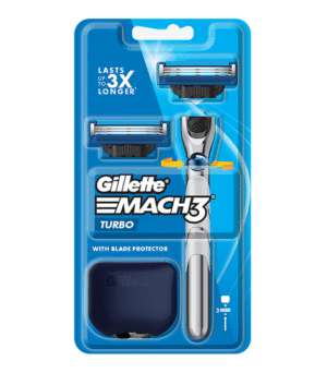 GILETTE MACH3 TURBO RAZOR 3D 2UP