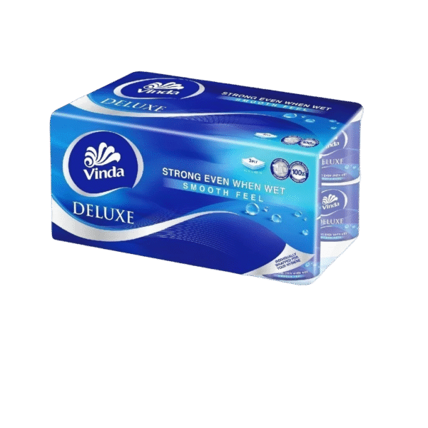Vinda Deluxe Smooth Feel Toilet Tissue 3 Ply (16 Rolls)
