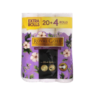 Royal Gold Elegent Toilet Rolls (24 x 190s)