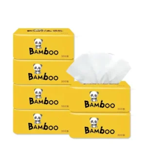 Bamboo Tissue 300pcs Non-Fluorescent
