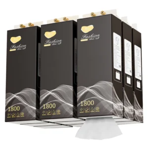 1800 Sheet Wood Pulp 4 Layers Thicken Hanging Soft Cheerful Comfort Mom Baby Tissue